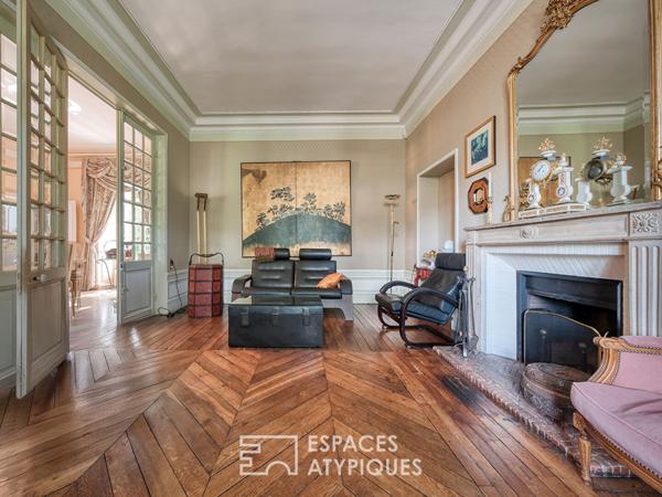 Maison de maître avec jardin d’exception en centre-ville