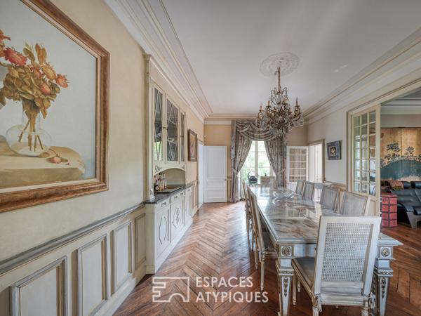 Maison de maître avec jardin d’exception en centre-ville