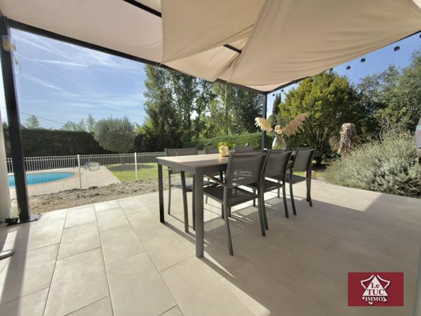 Maison de plain pied, piscine chauffée avec installations équestres Saint-Sylvestre-sur-Lot (47140)