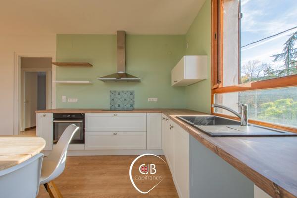 Barberaz – Appartement 3 pièces avec jardin, 2 balcons et garage