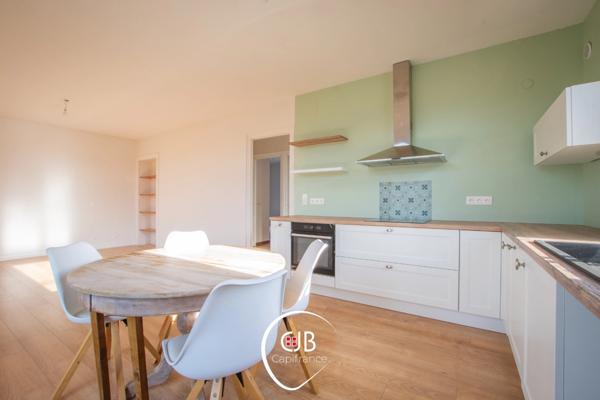 Barberaz – Appartement 3 pièces avec jardin, 2 balcons et garage