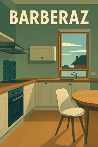 Barberaz – Appartement 3 pièces avec jardin, 2 balcons et garage