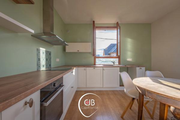 Barberaz – Appartement 3 pièces avec jardin, 2 balcons et garage