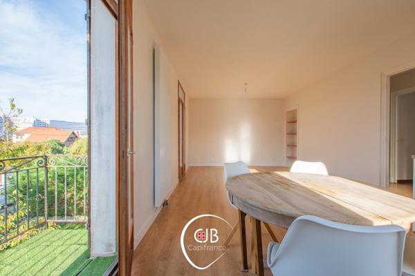 Barberaz – Appartement 3 pièces avec jardin, 2 balcons et garage