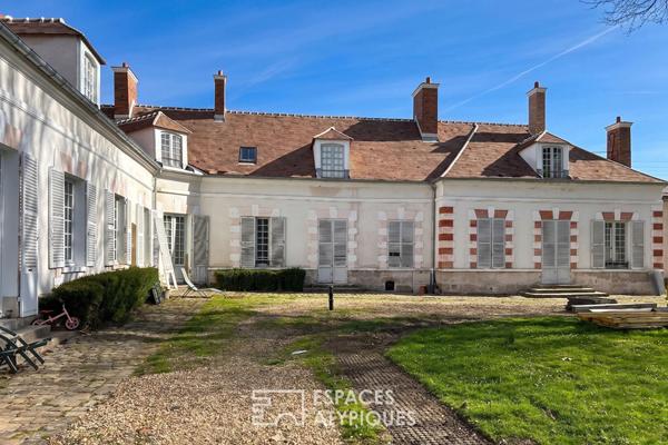 L’appartement avec jardin dans un monument historique