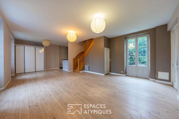 L’appartement avec jardin dans un monument historique