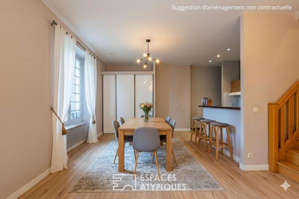 L’appartement avec jardin dans un monument historique