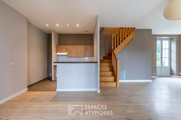 L’appartement avec jardin dans un monument historique