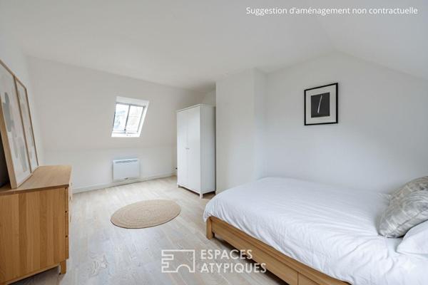 L’appartement avec jardin dans un monument historique