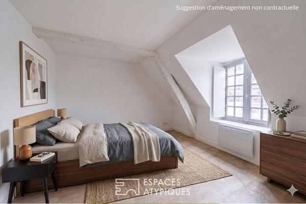 L’appartement avec jardin dans un monument historique