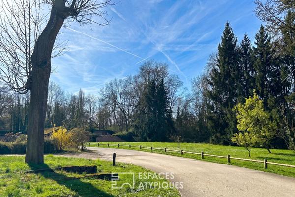 L’appartement avec jardin dans un monument historique