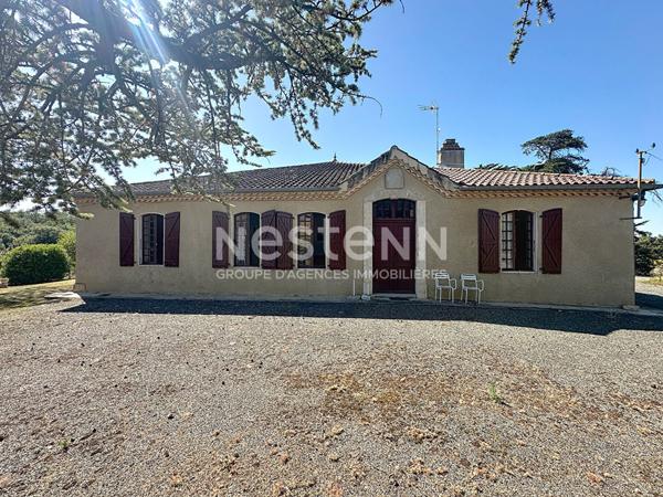 A vendre Maison Nougaroulet 6 pieces 185 m2 sans voisinage 7750m2 de terrain au calme.