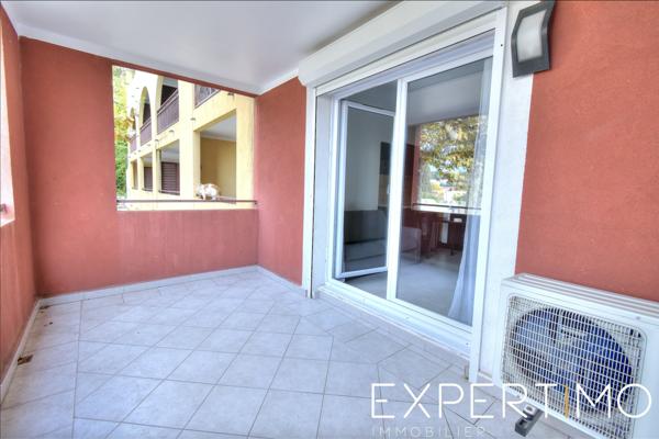 Le Cannet (06110) Le Cannet, 2 pièces de 37,34 m² avec terrasse, Parking en sous-sol