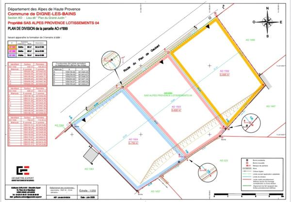 ✨ Terrain à bâtir – 695 m² – Le Plan de Gaubert, DIGNE LES BAINS (04)