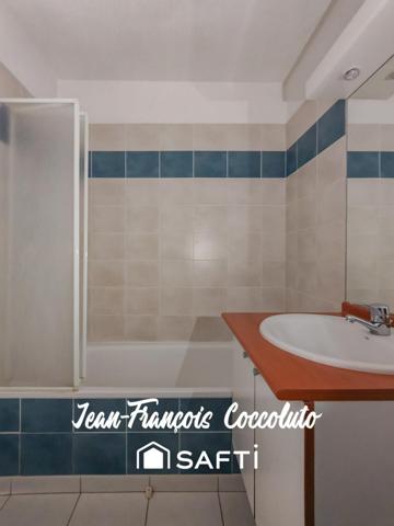 Appartement T2 38m² avec place de parking privé