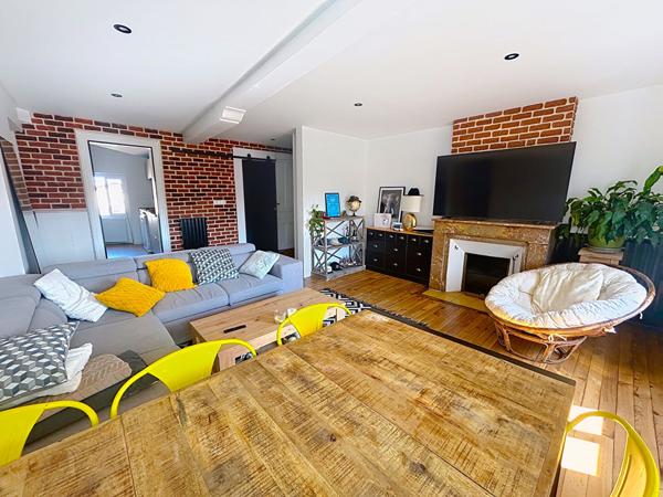 APPARTEMENT T4 CHARMANT, ATYPIQUE ET LUMINEUX AVEC CAVE ET JARDIN