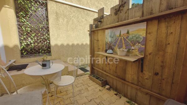 Maison à vendre plain-pied, 3 chambres, jardin VELLERON (84)