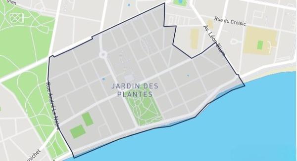 Saint-Nazaire – Parc Paysager –T2 meublé 42 m² – Parc Paysager – Proche mer et commerces