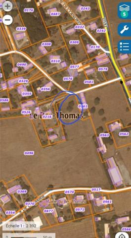 Terrain à Batir à vendre à Le Bec-Thomas dans l'Eure (27370), ref : VT756-27061