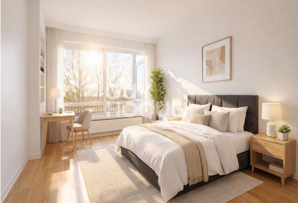 PARIS XVI, Flandrin, Superbe 105m2 au 3ème étage avec 2 chambres, terrasse 15m2 avec parking