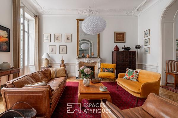 Appartement élégant pur HAUSSMANNIEN proche du Théâtre Graslin