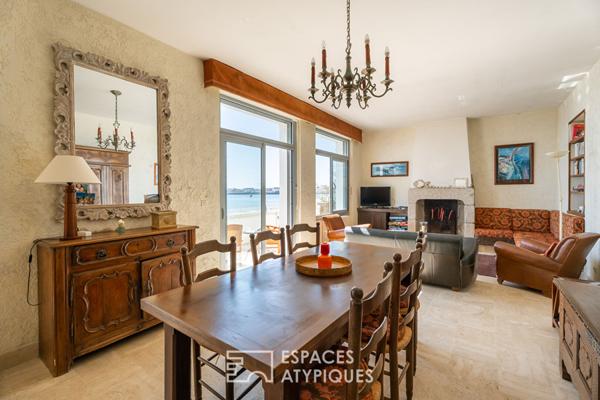 Villa des années 20 face à la Grande Plage de Quiberon