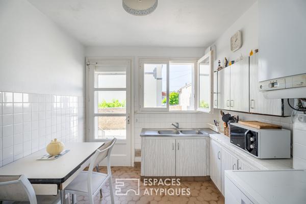 Villa des années 20 face à la Grande Plage de Quiberon