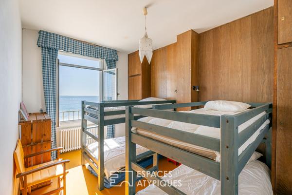 Villa des années 20 face à la Grande Plage de Quiberon