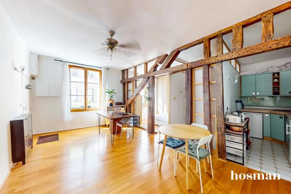 Beau T2 - 40 m² - Très calme – Idéalement placé – Rue Meslay, Paris 3ème