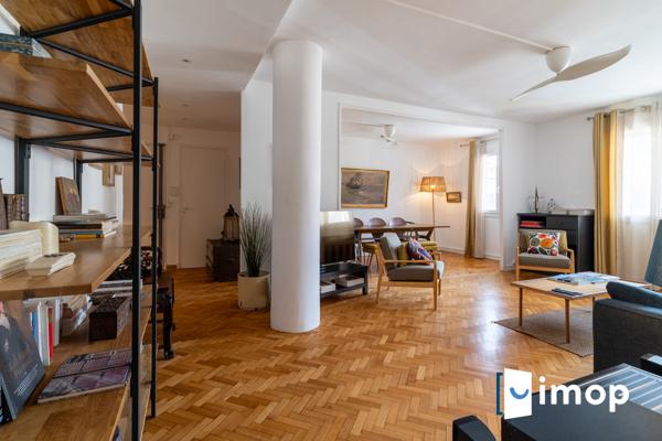 Marseille 8  Carré d’Or / Paradis – 2ᵉ Prado : superbe appartement T3/4 traversant de 86 m² entièrement rénové