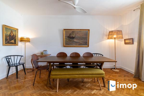 Marseille 8  Carré d’Or / Paradis – 2ᵉ Prado : superbe appartement T3/4 traversant de 86 m² entièrement rénové