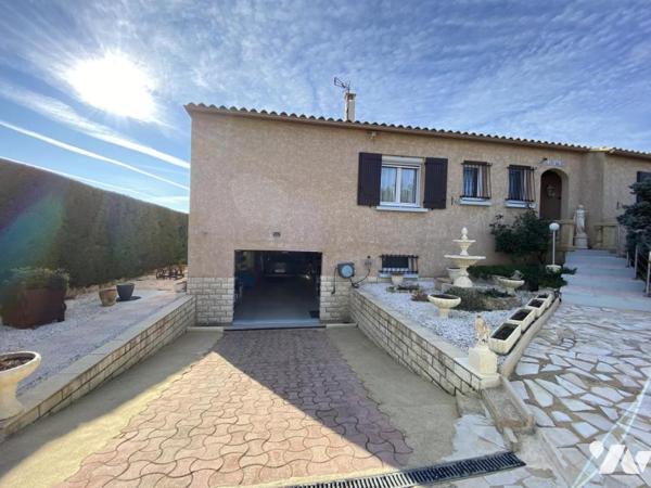 AUX PORTES  d'UZES -  VILLA  TRES BON ETAT  AVEC PISCINE 