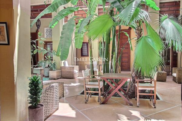 À vendre maison d'hôtes de charme située dans le quartier du Mellah à Marrakech