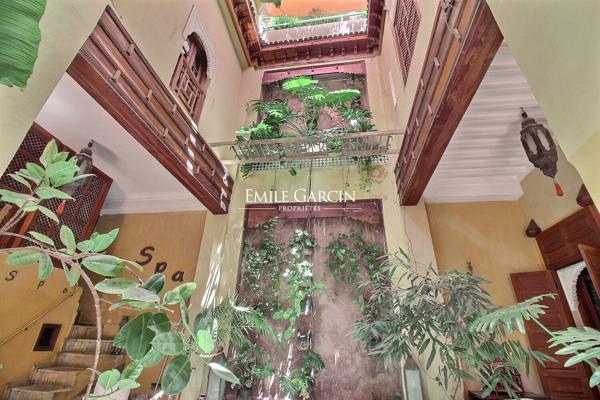 À vendre maison d'hôtes de charme située dans le quartier du Mellah à Marrakech
