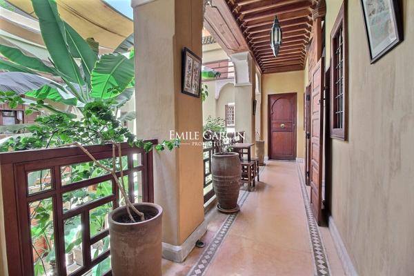 À vendre maison d'hôtes de charme située dans le quartier du Mellah à Marrakech