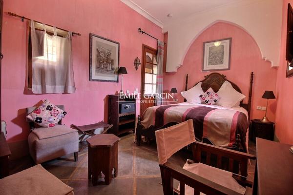À vendre maison d'hôtes de charme située dans le quartier du Mellah à Marrakech