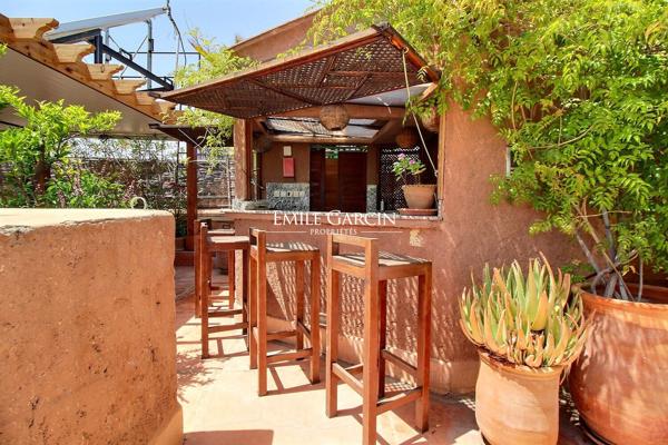 À vendre maison d'hôtes de charme située dans le quartier du Mellah à Marrakech