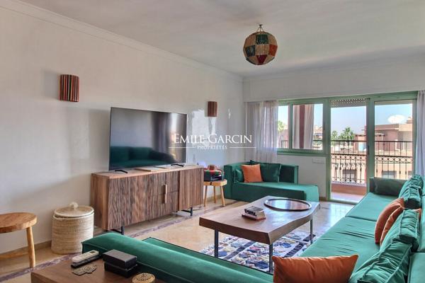 À vendre appartement dans le quartier de Majorelle à Marrakech