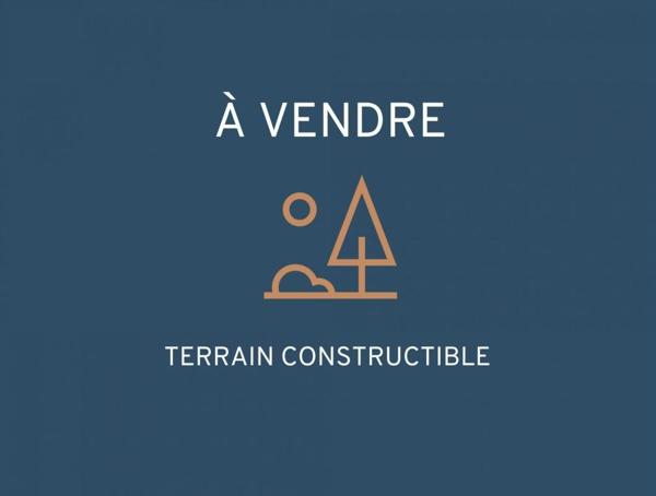LANESTER : Terrain constructible et viabilisé de 454 m²