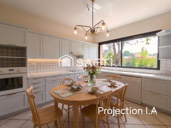 BESSIERES (31660) - VILLA D'ARCHITECTE 128 m2 - TERRAIN 3000 m2 - DOUBLE GARAGE
