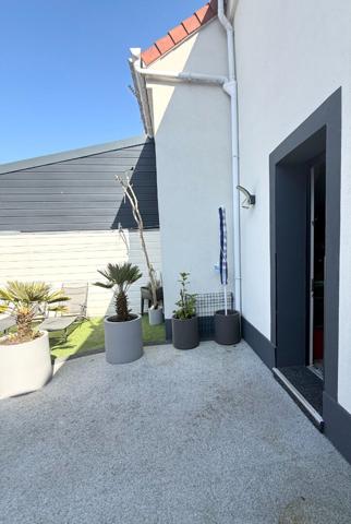 Centre-ville Étaples,Maison rénovée de 110 m²+appartement indépendant de 27m² et Garage