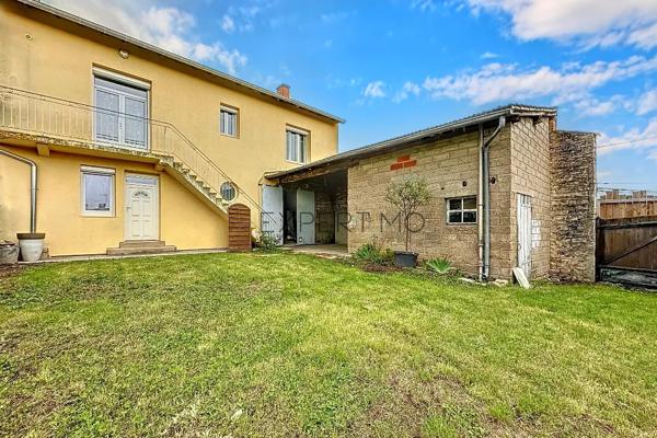 Sermoyer (01190) Vivez grand dans une commune paisible : maison avec jardin, dépendances et combles aménageables