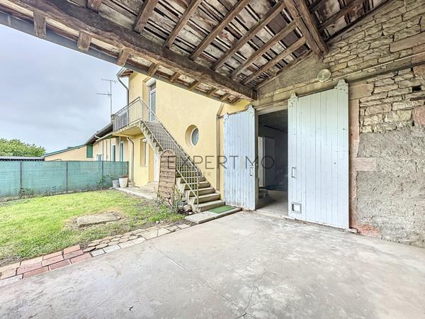 Sermoyer (01190) Vivez grand dans une commune paisible : maison avec jardin, dépendances et combles aménageables