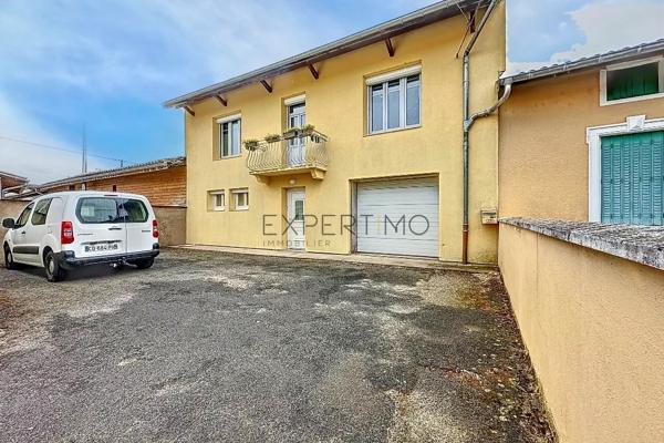 Sermoyer (01190) Vivez grand dans une commune paisible : maison avec jardin, dépendances et combles aménageables