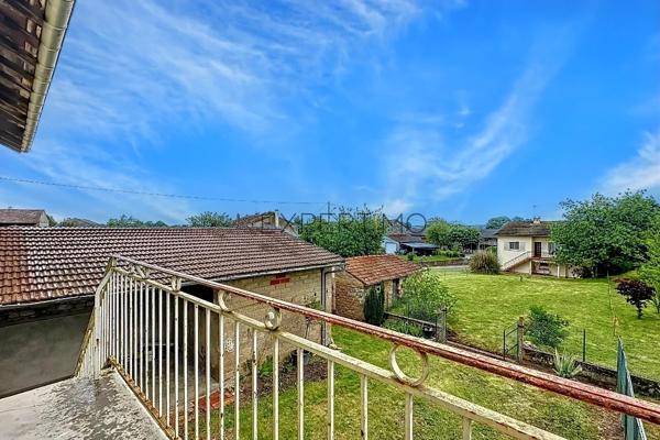 Sermoyer (01190) Vivez grand dans une commune paisible : maison avec jardin, dépendances et combles aménageables