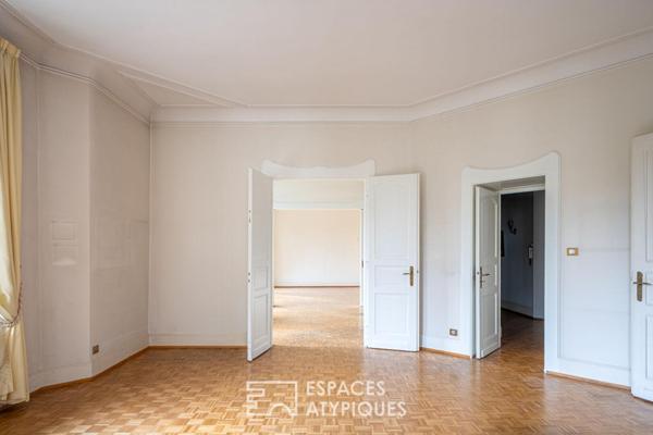 Appartement Art nouveau et ses balcons au coeur de la Neustadt