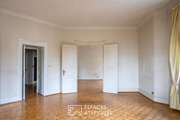 Appartement Art nouveau et ses balcons au coeur de la Neustadt