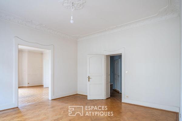 Appartement Art nouveau et ses balcons au coeur de la Neustadt