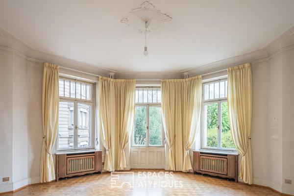 Appartement Art nouveau et ses balcons au coeur de la Neustadt