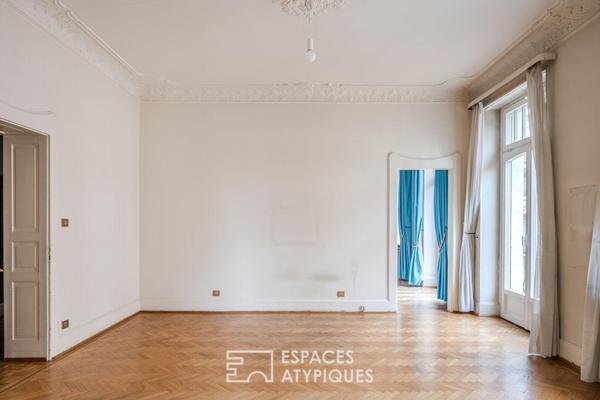 Appartement Art nouveau et ses balcons au coeur de la Neustadt